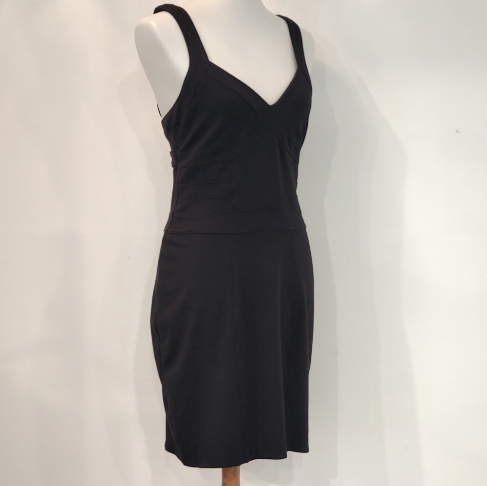 Express strappy black dress